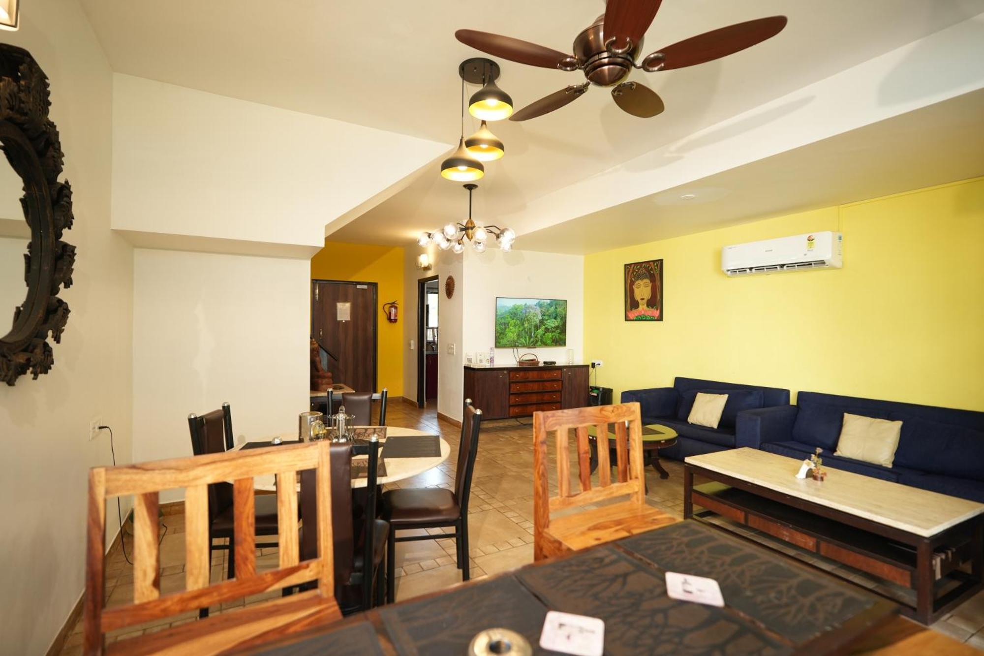 Villa M - Jia 3- 3Bhk In Candolim, Pool Facing, Near Beach, Breakfast Included 外观 照片