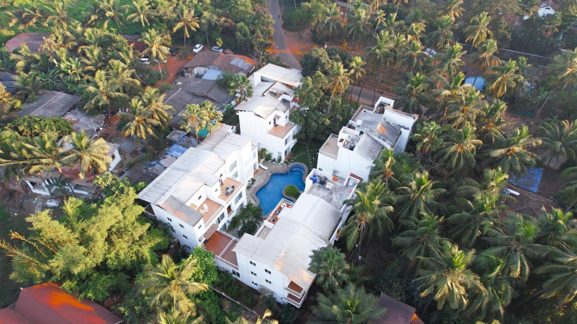Villa M - Jia 3- 3Bhk In Candolim, Pool Facing, Near Beach, Breakfast Included 外观 照片