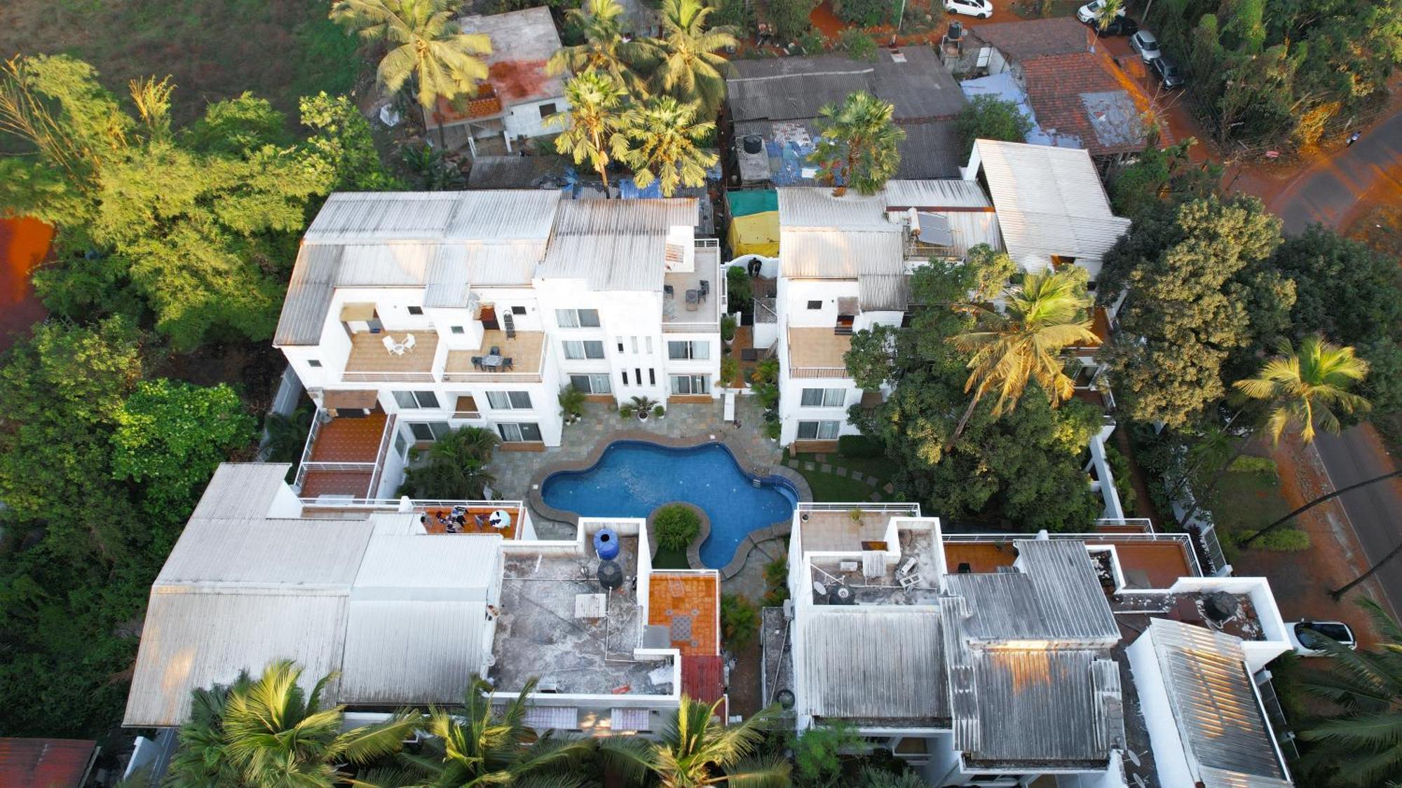 Villa M - Jia 3- 3Bhk In Candolim, Pool Facing, Near Beach, Breakfast Included 外观 照片