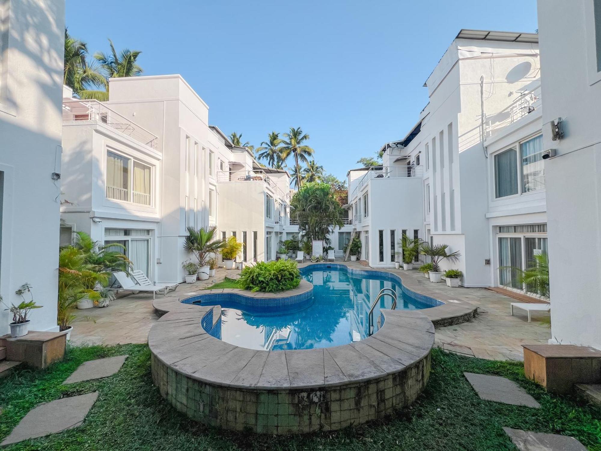 Villa M - Jia 3- 3Bhk In Candolim, Pool Facing, Near Beach, Breakfast Included 外观 照片