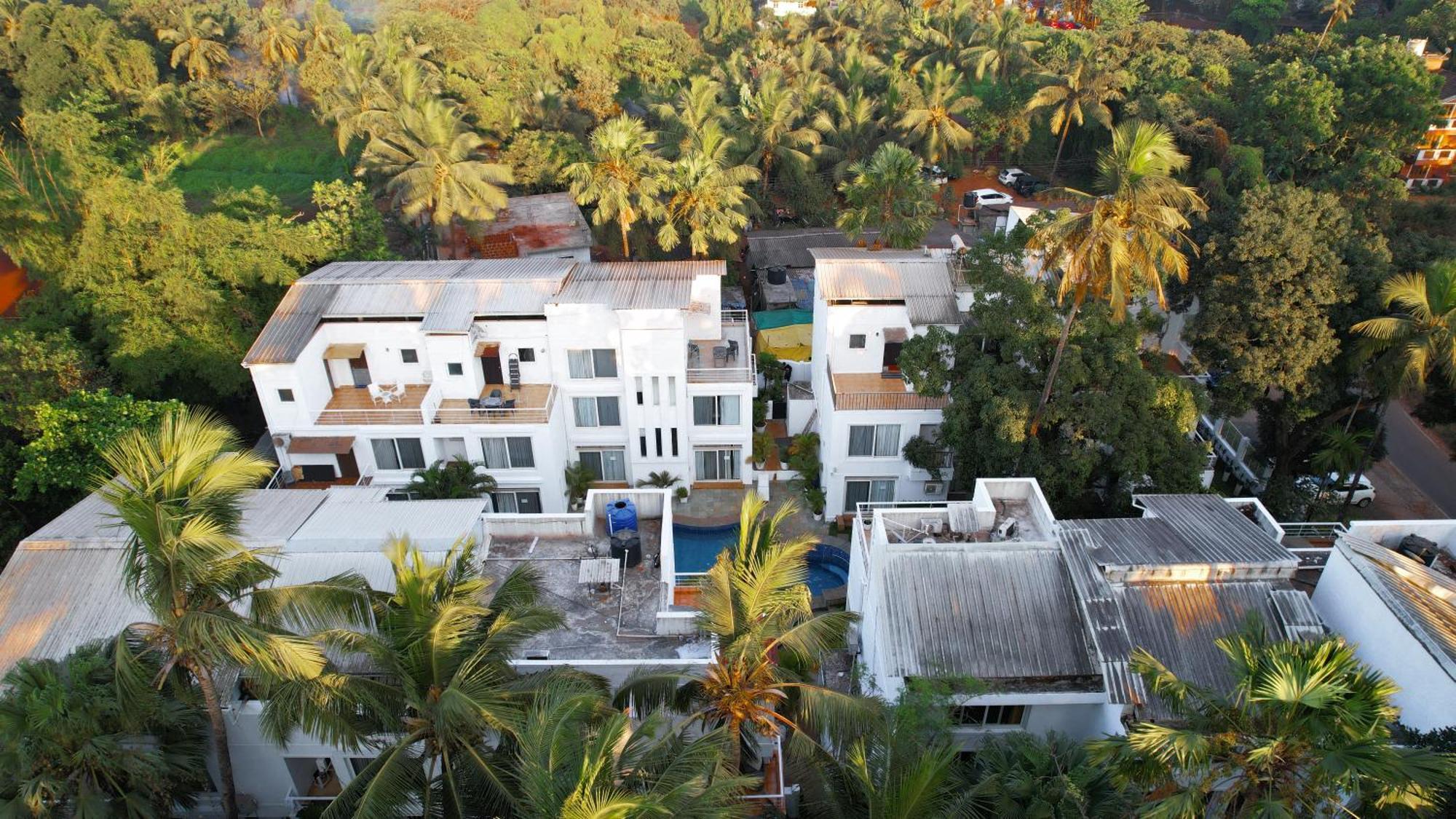 Villa M - Jia 3- 3Bhk In Candolim, Pool Facing, Near Beach, Breakfast Included 外观 照片