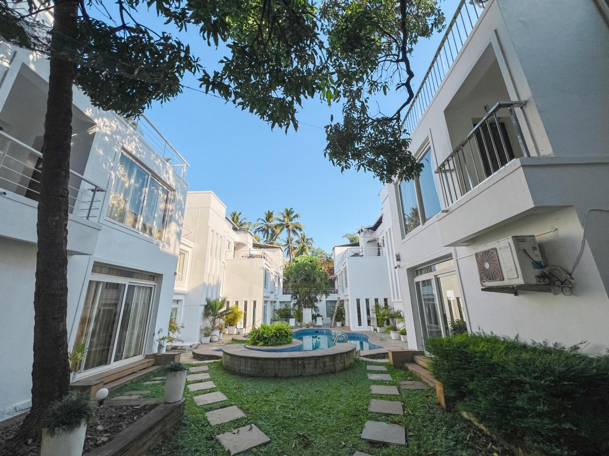 Villa M - Jia 3- 3Bhk In Candolim, Pool Facing, Near Beach, Breakfast Included 外观 照片
